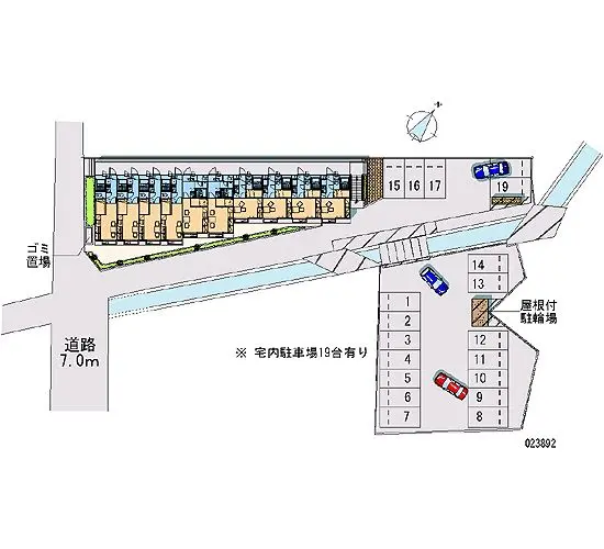 四日市市富田３丁目 月極駐車場